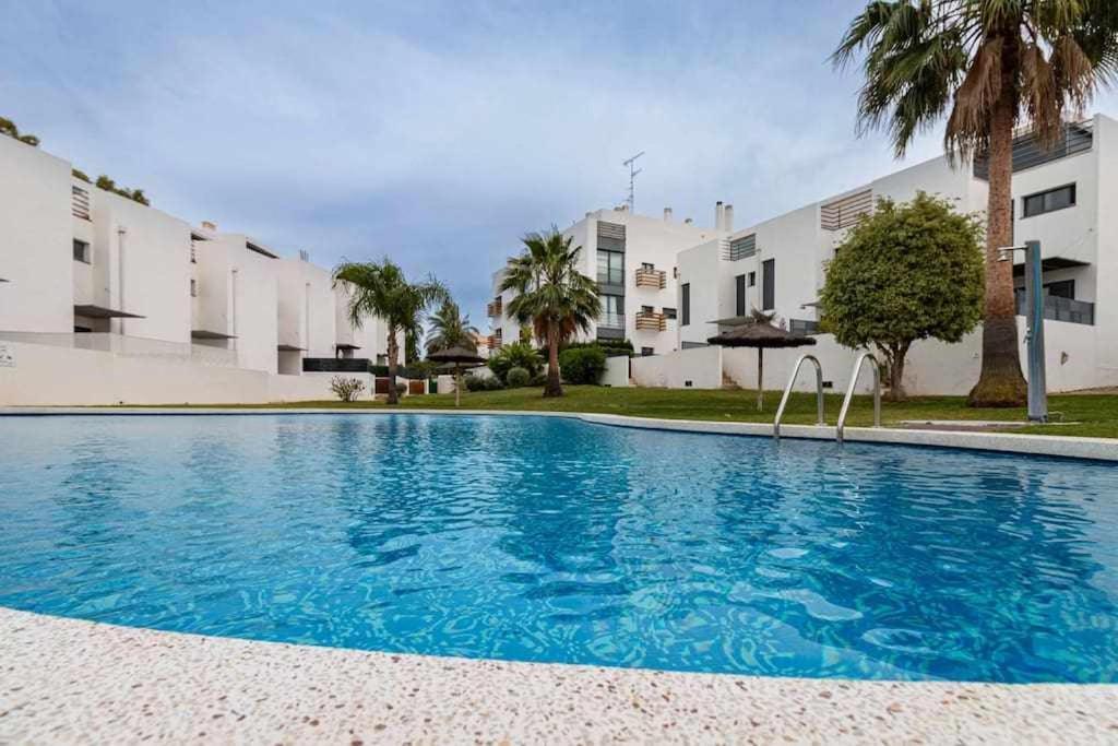 Apartamento Moderno Tranquilo Con Piscina Y Jardin Denia Exteriör bild